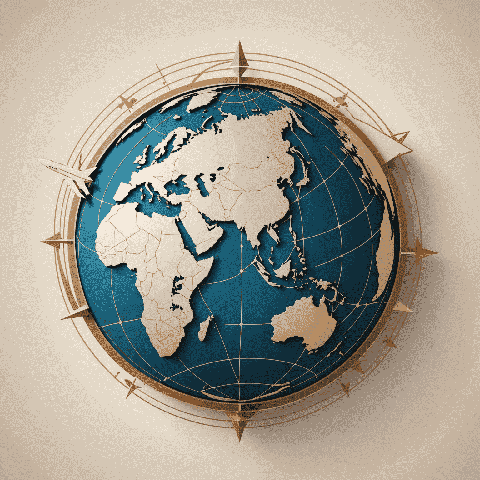 Miles & More logo featuring a stylized globe with flight paths