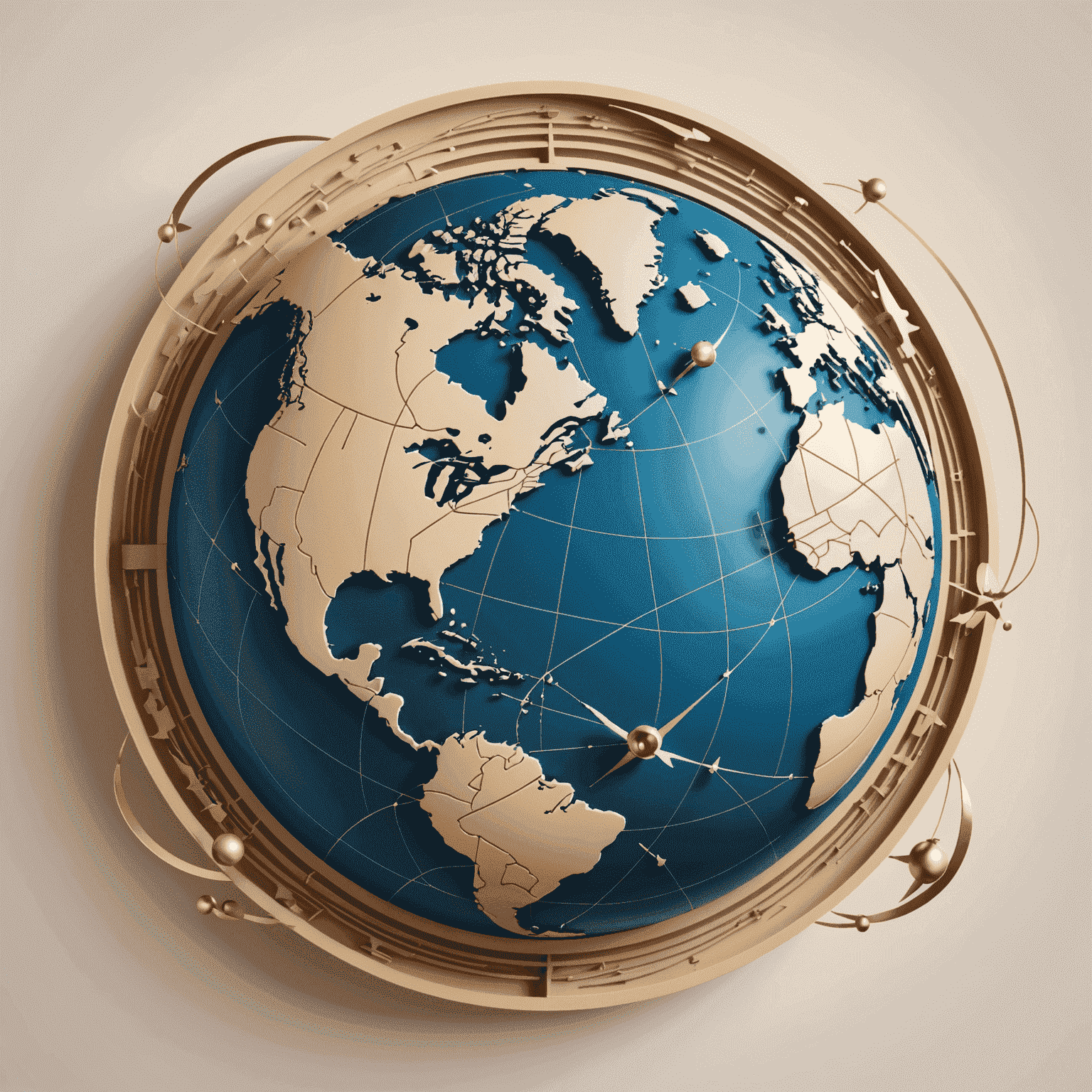 Miles & More logo featuring a stylized globe with flight paths