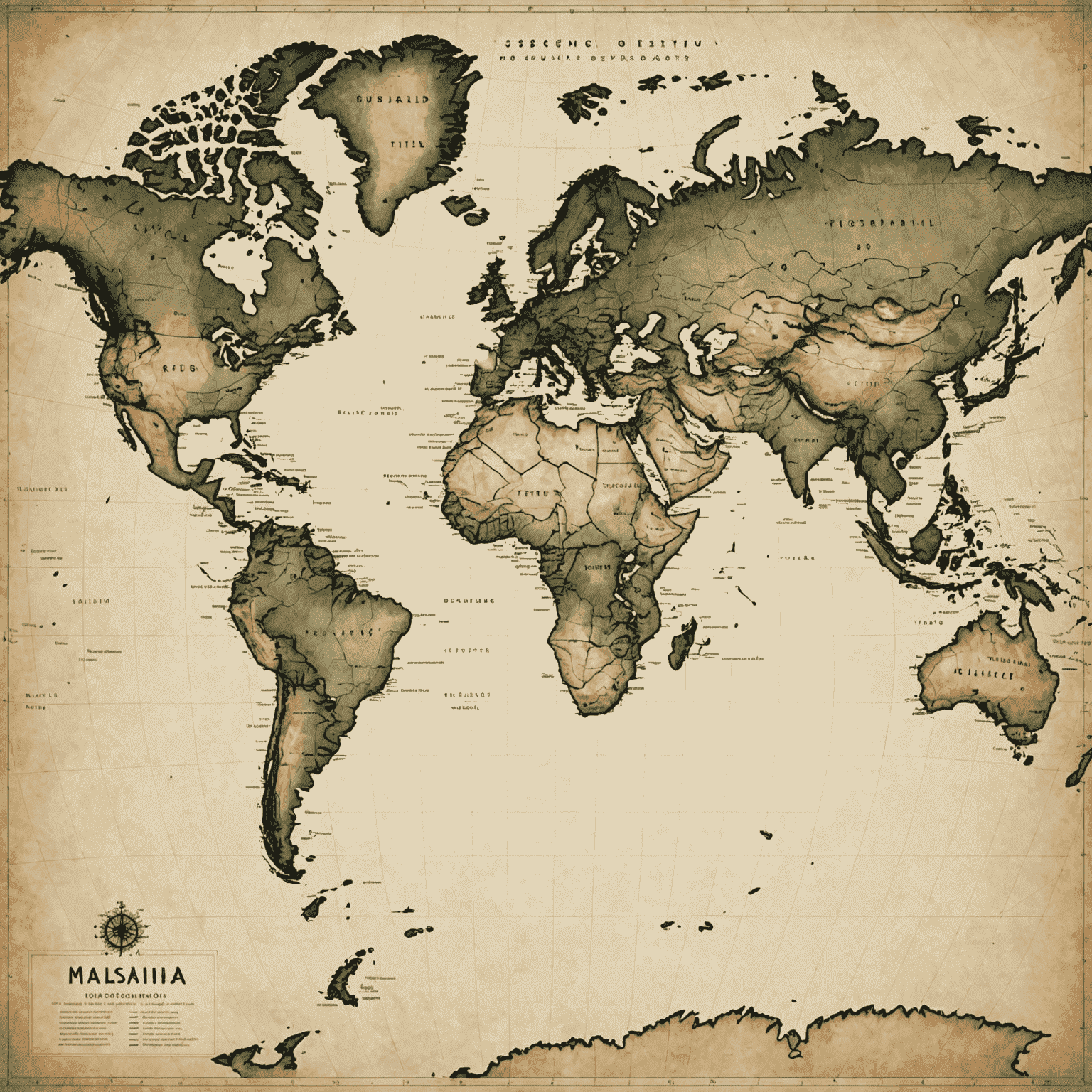 A world map with distance lines connecting major cities, emphasizing the global use of kilometers